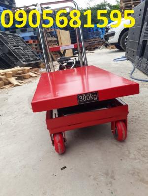 Xe nâng bàn thủy lực 500kg cao 900mm