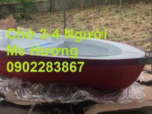 Thuyền Composite chèo tay có thể gắn máy