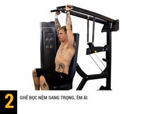 Máy đẩy ngực trên TGP-770 - Gymaster