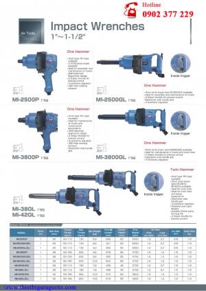 Súng bắn ốc xe tải của Nhật giá ré Toku MI-5000GL