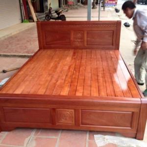 Giường ngủ gỗ xoan đào dogomanhmoc.com