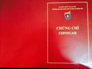 Chứng chỉ văn thư lưu trữ