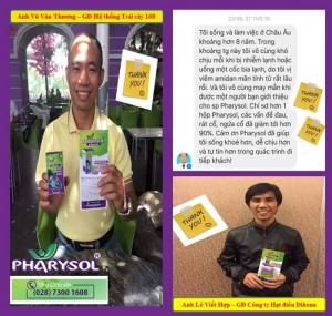 Khỏi bệnh viêm họng không cần dùng Kháng Sinh - Pharysol