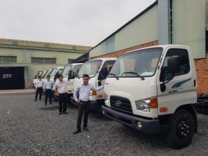 Xe tải Hyundai Mighty 75S và 110S giá cạnh tranh, ít tiêu hao nhiên liệu, hiệu quả kinh doanh cao.