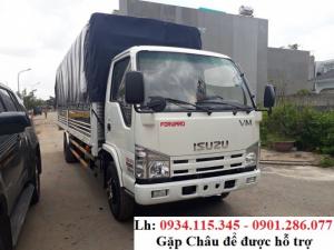 Isuzu 8T2 VM thùng Bạt + Vĩnh Phát 8.2 Tấn+ Đứa trước 100 triệu + Trả góp lãi rẻ