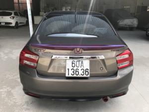 Bán Honda City 1.5AT màu nâu titan số tự động sản xuất 2013 biển Đồng Nai lăn bánh 58000km xe đẹp