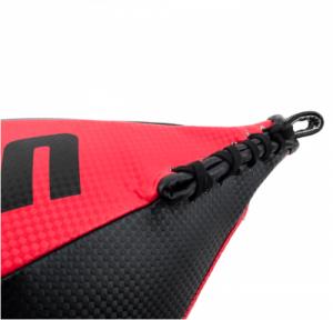 Banh tốc độ MAYA PU màu đen/đỏ 25*18cm - Gymaster