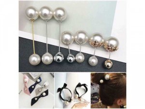 Set cài áo ngọc trai