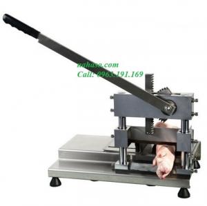 Máy chặt xương móng giò, xương sườn thủ công
