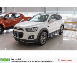 Chevrolet Captiva Revv 2018, vay NH 95%,giảm giá đến 50TR
