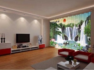 Rèm Vải 5d In Mực Uv Mỹ Cao Cấp