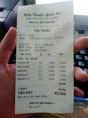 Máy tính tiền cho nhà thuốc, VPP