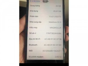 Cần Bán Ip7plus 32gb Đen