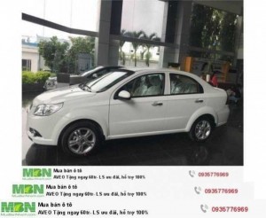 Chevrolet AVEO Tặng ngay 70tr- LS ưu đãi, hỗ trợ 100%