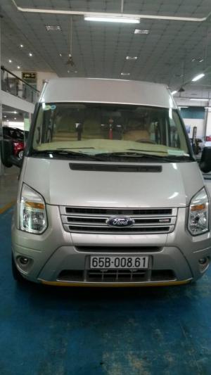 Bán Ford Transit sx 2015 ghi vàng bs tỉnh
