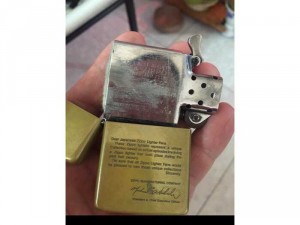Zippo chữ ký tổng thống