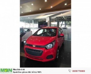 Chevrolet Spark Duo giá ưu đãi- hỗ trợ 100%- 35tr lấy xe ngay