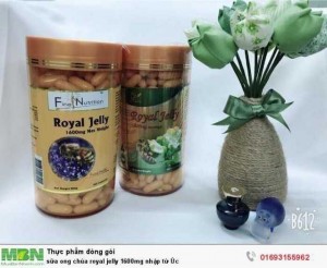 Sữa ong chúa Royal Jelly 1600mg nhập từ Úc
