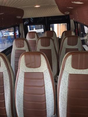 Transit nâng cấp Limited 16 chỗ, máy dầu, 2.4L tiết kiệm nhiên liệu