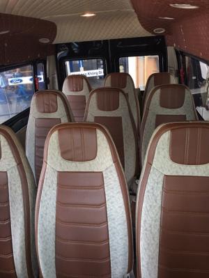Transit nâng cấp Limited 16 chỗ, máy dầu, 2.4L tiết kiệm nhiên liệu