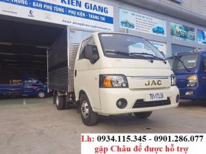 Xe tải JAC 1250Kg + XE TẢI JAC 1500 Kg + xe tai jac 990 kg - Kiên Giang đại lí