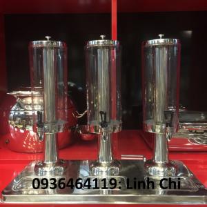 Bình đựng nước hoa quả Buffet, dụng cụ Buffet, giá kệ Buffet giá rẻ