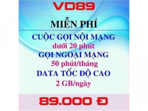 Sim VD89 của VINAPHONE