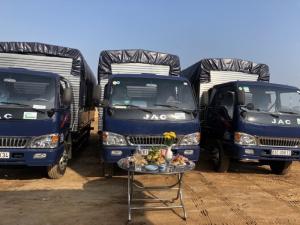 Xe Tải Jac 6t4 Thùng Bạt dài 6m2, Đời 2015, Tặng Máy Lạnh, Hộp đen, Phù hiệu Vận Tải, Qùa tặng đến 15 triệu