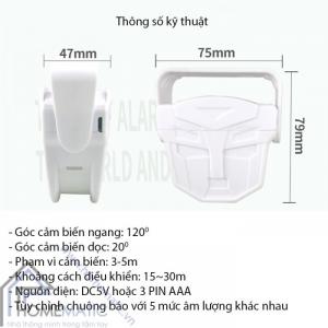 Báo động cảm biến chuyển động có remote TRANFORMER KS-SF12R