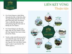 Vị trị thuận tiện để di chuyển qua các khu vực trọng yếu của thành phố