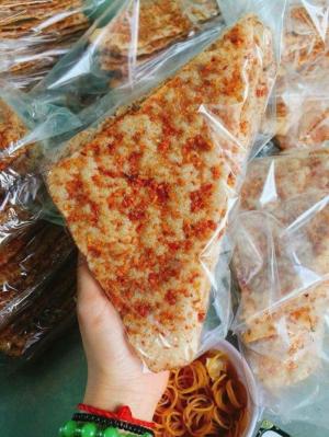 BÁNH TRÁNG KHÔ BÒ SA TẾ CỰC NGON