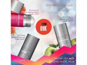 Khuyến Mại Tháng 9 - Lăn Khử Mùi nước Hoa