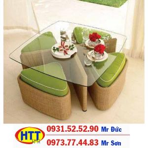 Sofa nhựa giả mây thanh lý HTT88