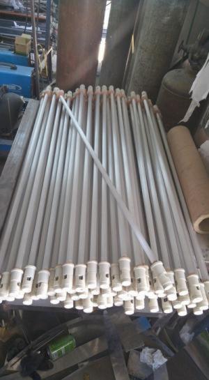 Điện trở sấy, Bóng sấy, uốn mica