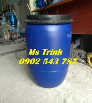 Thùng phuy nhựa 160 lít, thùng phuy 160 lít, phuy nhựa 160 lít đựng hóa chất, thùng phuy nhựa đựng thực phẩm