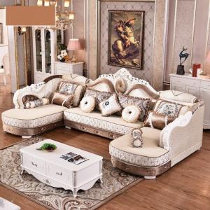 bàn ghế tân cổ điển chữ U