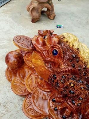 Thiềm Thừ - Cóc ngậm tiền rinh tài lộc _Mỹ nghệ Âu Lạc 0963783896