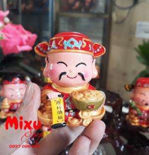 Bộ 5 Ông Thần Tài + Cặp Thần Tài + Ông Hỷ + Đế Đứng Sứ