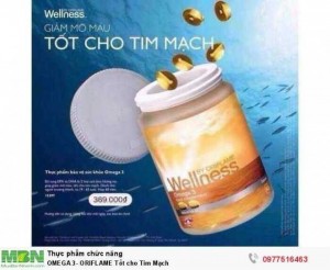 OMEGA 3- ORIFLAME Tốt cho Tim Mạch
