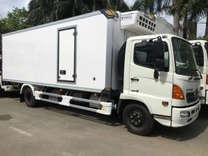 Giá Xe Tải Hino 6 Tấn Euro 4 Thùng Đông Lạnh Chở Hải Sản, Rau Củ