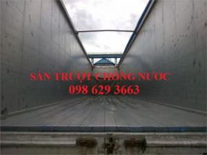 Sàn trượt tự động Moving floor, Walking trailer floor