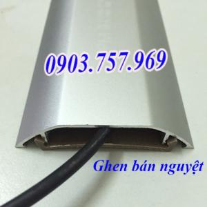 Nẹp nhôm dây điện, nẹp đi dây điện, nẹp chạy dây điện, nẹp bán nguyệt, nẹp dây điện hình bán nguyệt