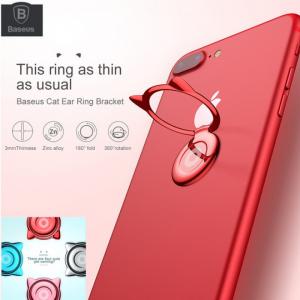 Giá đỡ hít điện thoại iring cao cấp - cute cat ear ring