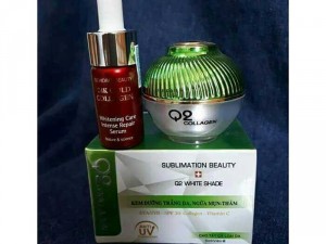 Combo Q2 xanh+serum 24k