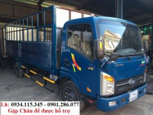 VEAM xe tải VT260-1+ Thùng Bạt dài 6m - Trọng tải 1.99 tấn_ xe tải Veam góp lãi suất thấp.
