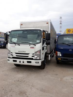 Xe Tải 5 Tấn Isuzu Thùng Kín Inox, vay trả góp 80% giá trị xe, thời gian vay 6 năm, có xe giao ngay