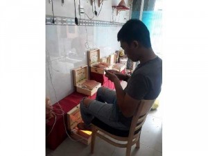 Đá muối massge vòm 1 viên