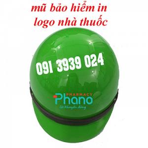Xưởng sản xuất nón bảo hiểm quảng cáo giá rẻ miễn phí thiết kế giao hàng TP HCM