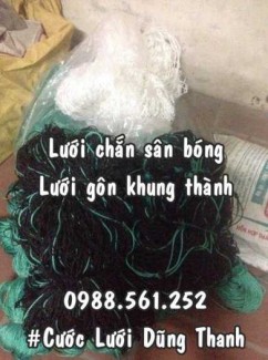 Lưới bao sân, lưới chắn sân bóng
0988561252