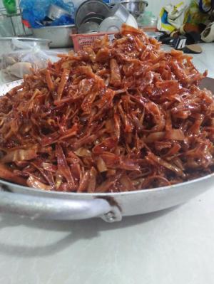 Mực rim nhà làm